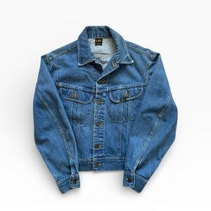 Vintage 80s/90s Lee Rider’s Denim Trucker Jacket Size Small